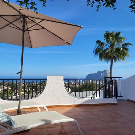 Casa Sunrise - Costa Blanca House With Rooftop, 5 Swimming Pools And Panoramic Sea- And Views At Penon De Ifach Calpe Exterior foto