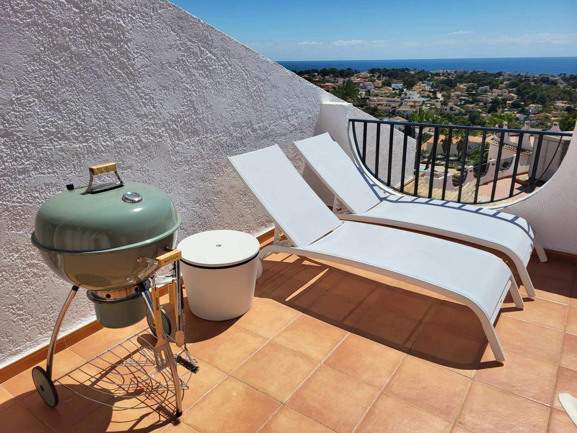 Casa Sunrise - Costa Blanca House With Rooftop, Swimming Pools And Panoramic Sea And Calpe Views Exterior foto