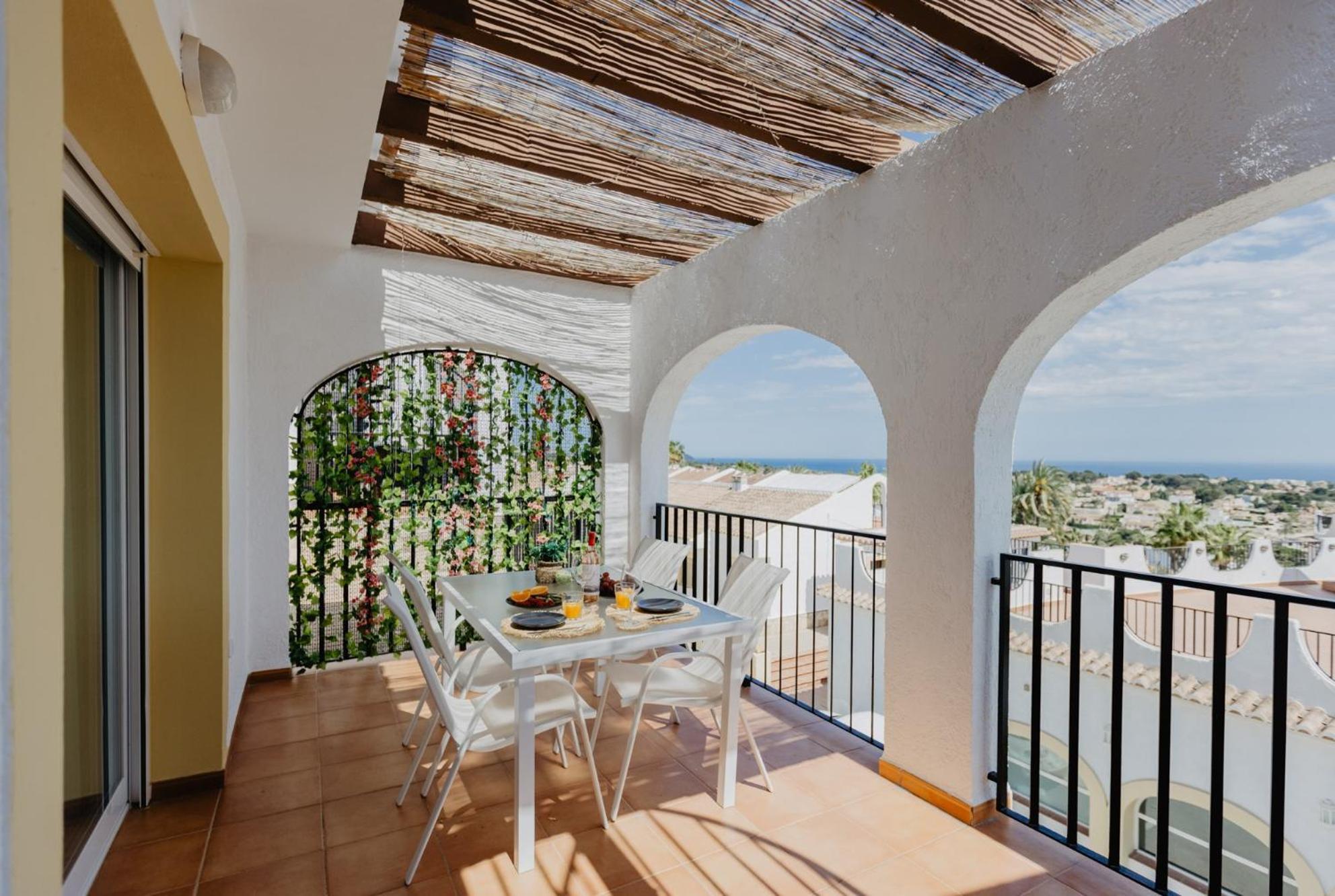 Casa Sunrise - Costa Blanca House With Rooftop, Swimming Pools And Panoramic Sea And Calpe Views Exterior foto